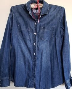 Your next denim button-down!